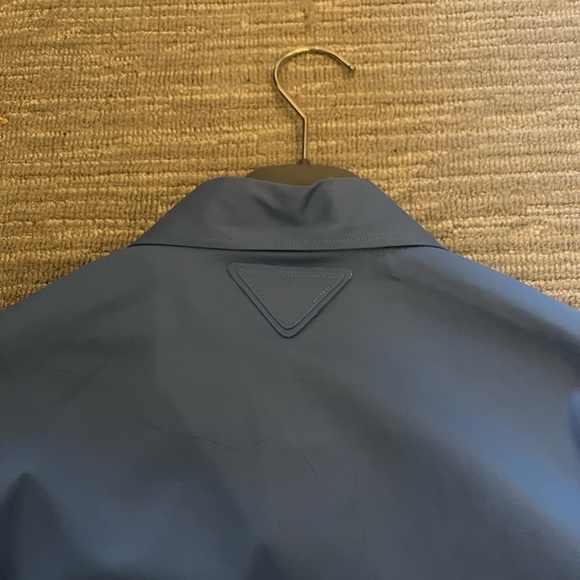 Prada Button Down - Blue Size 48 - Picture 5 of 9